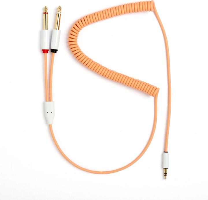 MyVolts ACV21PE - Candycords - audiocable 35263 curly 100 peach