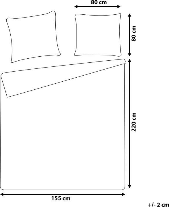 Produktbild Topeshop Morningside (Bettwäsche Set, 155 x 220 cm)