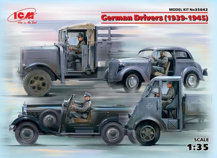 ICM German Drivers(1939-1945)(4 Figures)