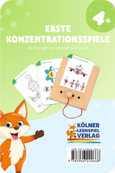 Produktbild Erste Konzentrationsspiele