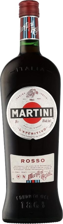 Martini Rosso (18 Jahre, 15 %, Italien, 1 x 100 cl, Wermut)