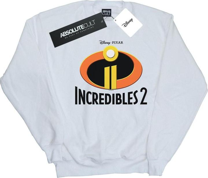 Actual product image Disney Boys Incredibles 2 Emblem Logo Sweatshirt (116)