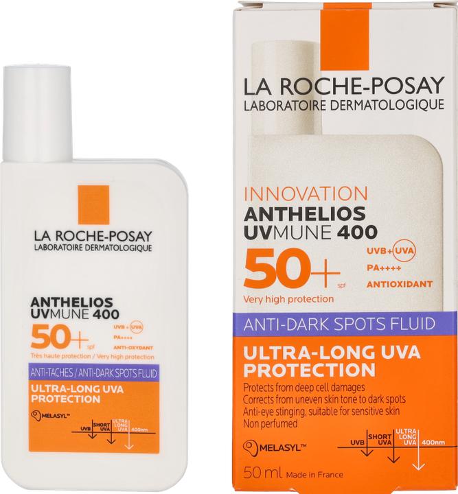 Image du produit La Roche Posay Anthelios UVMune 400 (Crème solaire visage, SPF 50+, 50 ml, 50 g)