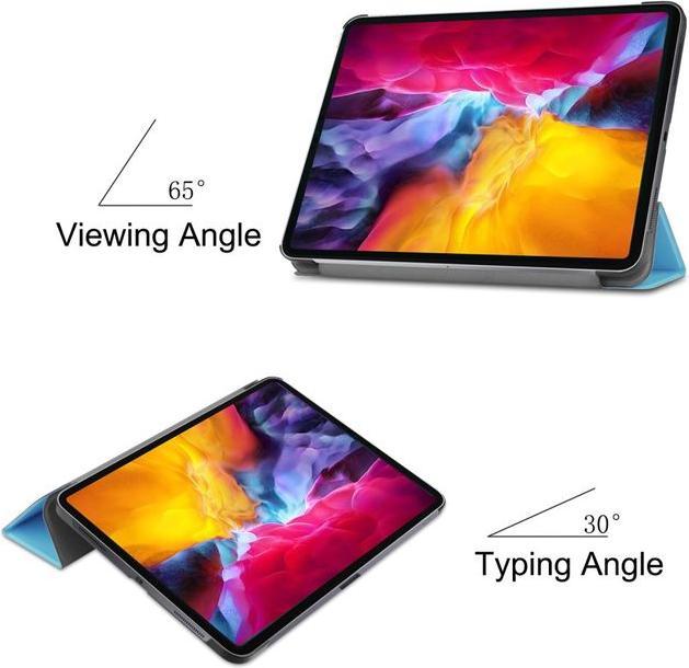 Produktbild MU Classic Dreifach faltbare Leder Hülle mit Auto Sleep/Wake Funktion (IPad Pro 11 (2020))