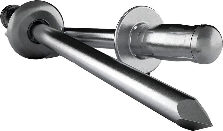 Gesipa Blindklinknagel PolyGrip® Rivet schacht d x l 4,8 x 15 mm aluminium / roestvrij staal 500 stuks