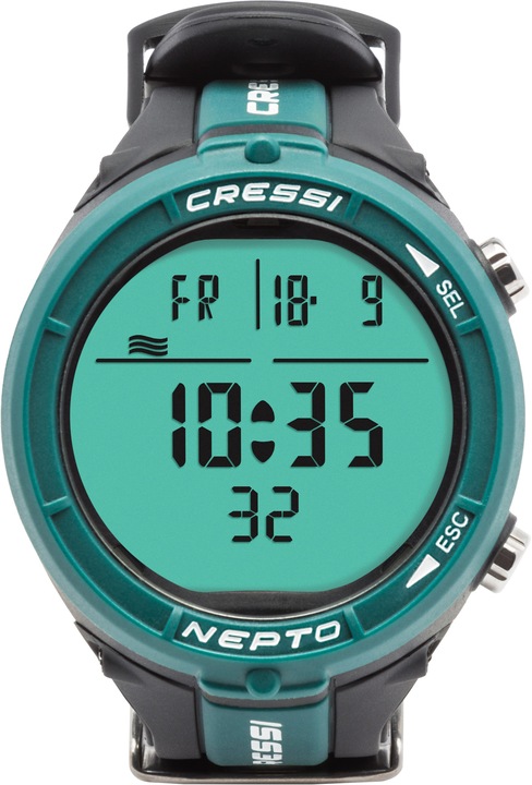 Actual product image Cressi Nepto computer clock