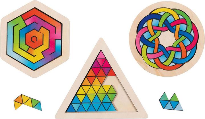 Actual product image Goki Puzzle puzzles, set of 9 - assorted