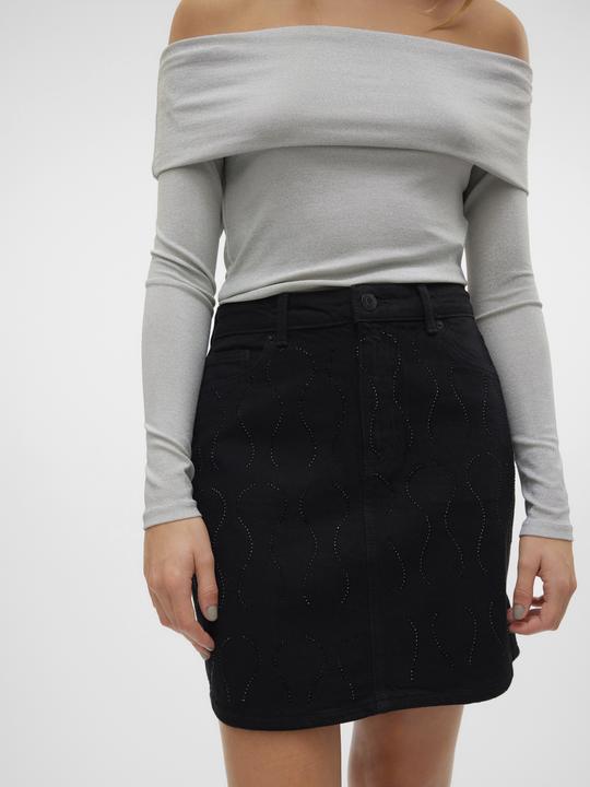 Produktbild Vero Moda VMTESSA Hohe Taille Kurzer Rock Jeansrock (XS)