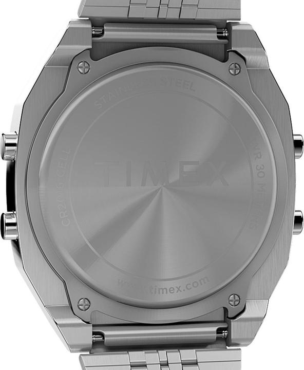 Produktbild Timex uhr t80 steel (Chronograph, Digitaluhr, 36 mm)
