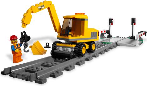 Produktbild LEGO Bahnübergang (7936, LEGO City)