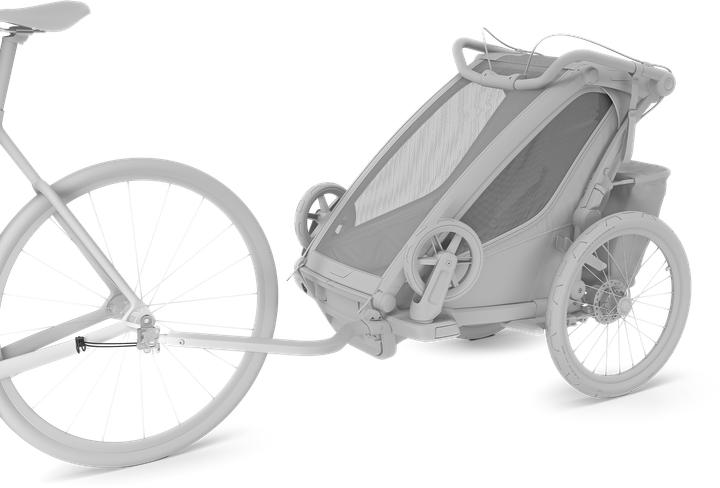 Actual product image Thule Axle Mount ezHitch Plate