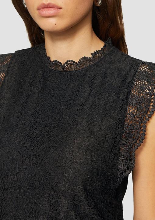 Produktbild s.Oliver Bluse Blusentop aus Spitze (XS)