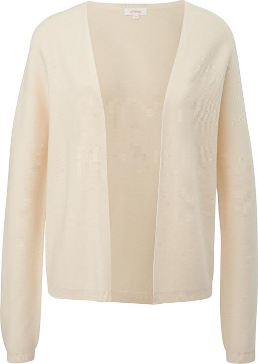 Produktbild s.Oliver Strickjacke Feinstrickjacke aus Viskosemix (40)