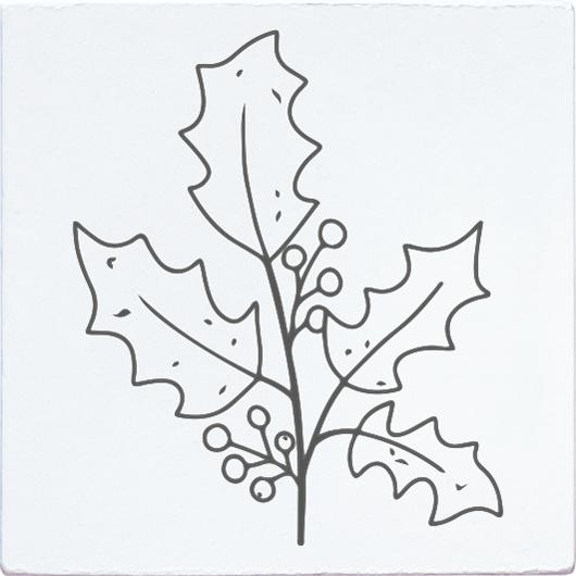 Actual product image May & Berry M&B holly branch
