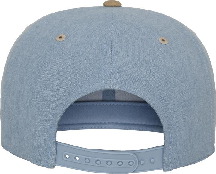 Actual product image Flexfit Chambray-Synthetic-Suede Snapback (One size)