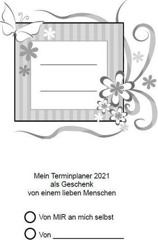 Actual product image Schedule planner 2021 (A5, Hardcover)