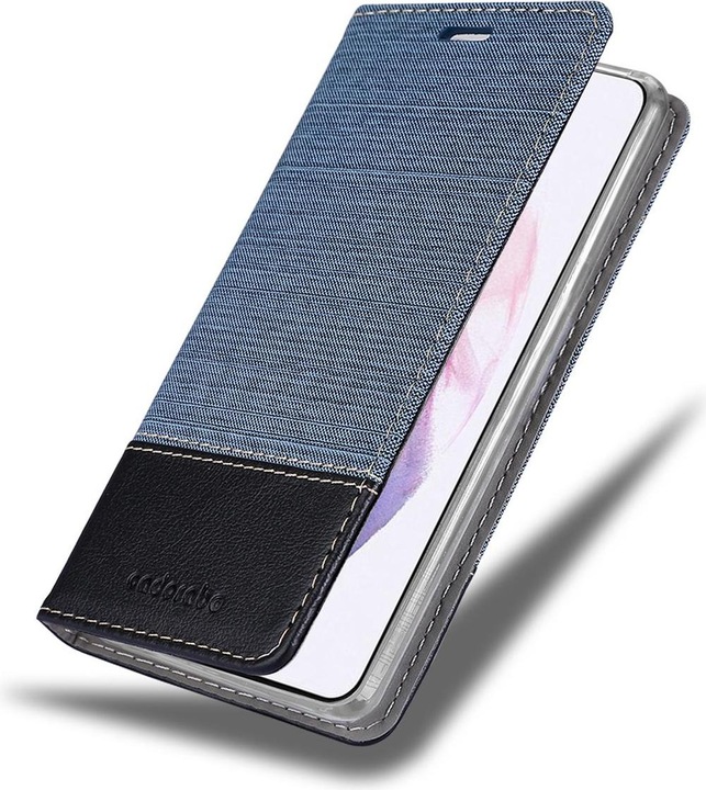 Produktbild Cadorabo Book Jeans Optik Cover (Samsung Galaxy S21+)