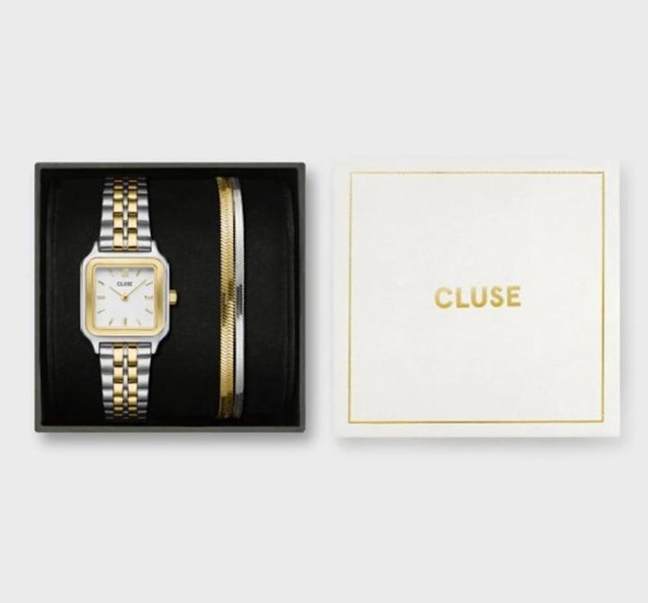 Immagine prodotto Cluse Gracieuse Petite Bicolour Scatola regalo (Orologio da polso analogico, 24 mm)