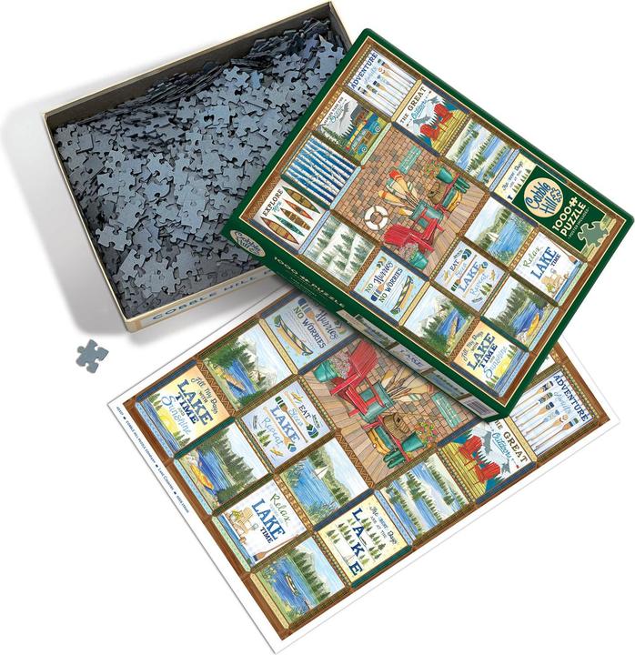 Produktbild Cobble Hill Blütenpresse: Zierblumen 500 Teile (500 Teile)
