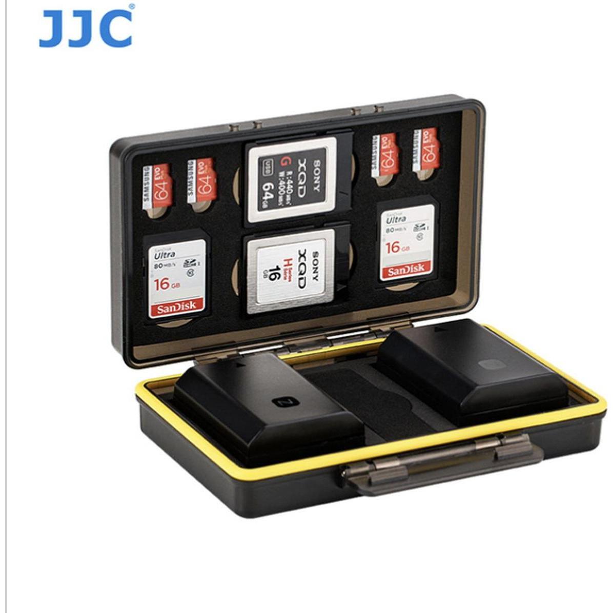 JJC Aufbewahrungs-Box für 6 Speicherkartens XQD (Speicherkartenhülle) (BC-3UN1)