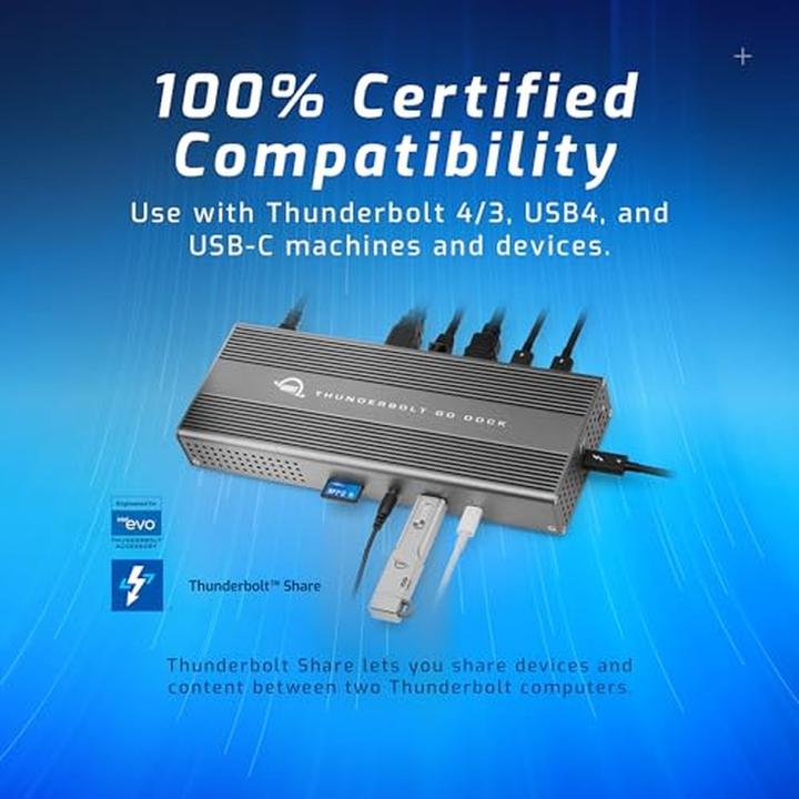 Actual product image OWC Thunderbolt Go Dock (Thunderbolt, 9 ports)