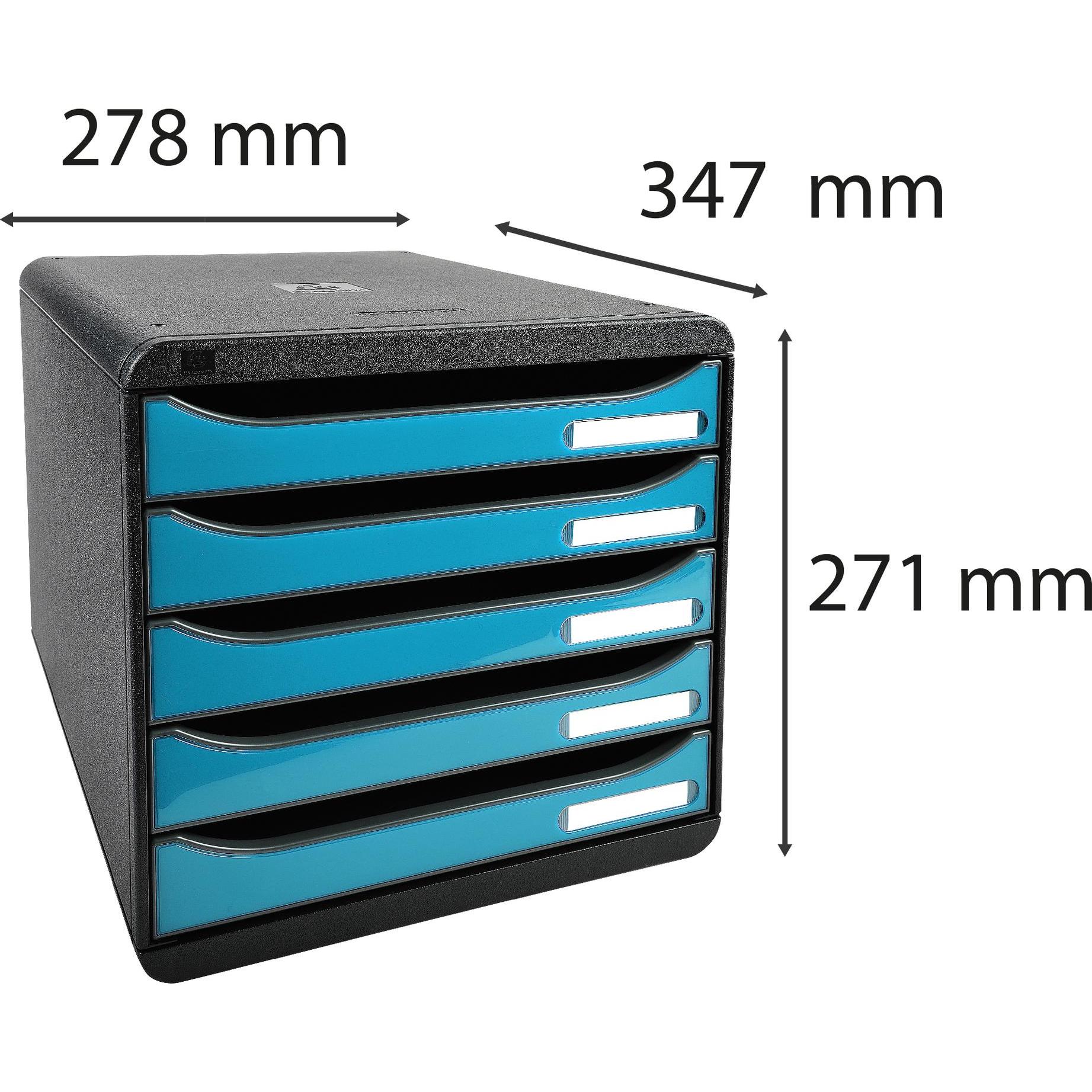 Thumbnail - Exacompta, Dokumentenablage, Stapelbare Boxen (A4+)
