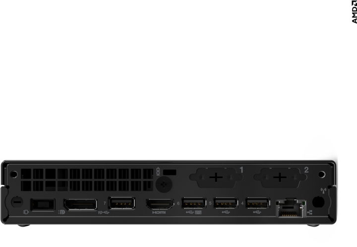 Produktbild Lenovo ThinkCentre M75q Gen 5 (AMD Ryzen 7 PRO 8700GE, 32 GB, 1000 GB, Radeon 780M)