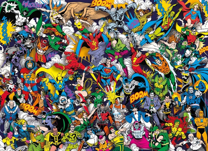 Produktbild Clementoni Puzzle Impossible DC Comics g (1000 Teile)