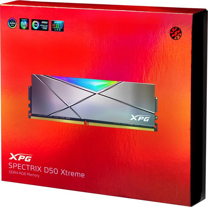 Produktbild Adata D50 Xtreme (2 x 8GB, 5000 MHz, DDR4-RAM, DIMM)