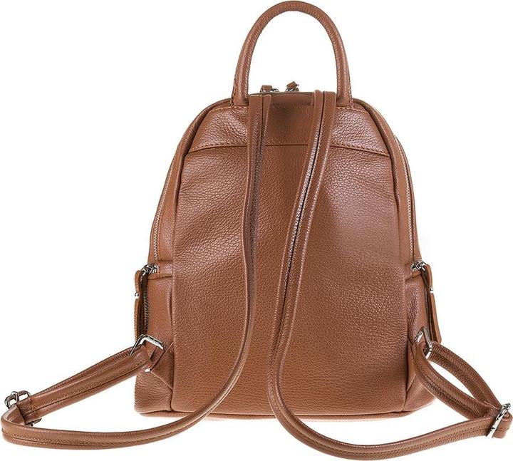 Produktbild Pierre Cardin Damen Lederrucksack Made In Italy - Modell Lunaria Pro - Casual - 28.0 X 31.0 X 14.0 Cm