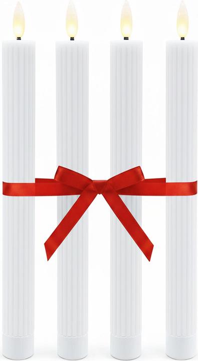 Actual product image Relaxdays 4x LED tapers (4x)