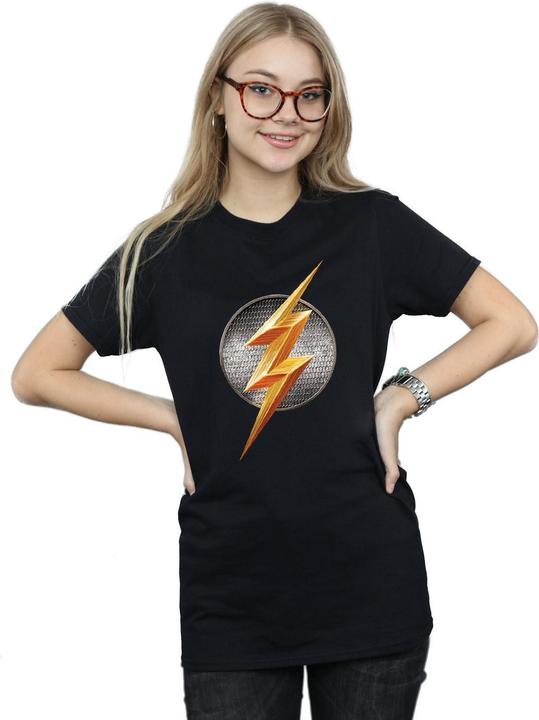 Produktbild Flash Logo Baumwolle Boyfriend TShirt (L)