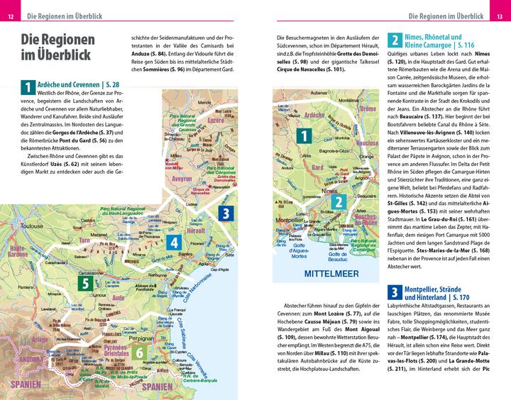 Produktbild Reiseführer Languedoc-Roussillon Okzitanien entdecken (Deutsch, Petra Sparrer, 2023)