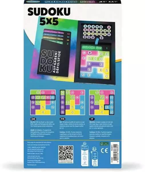 Productafbeelding Ravensburger ThinkFun - Sudoku 5x5 (Duits, Italiaans, Frans)