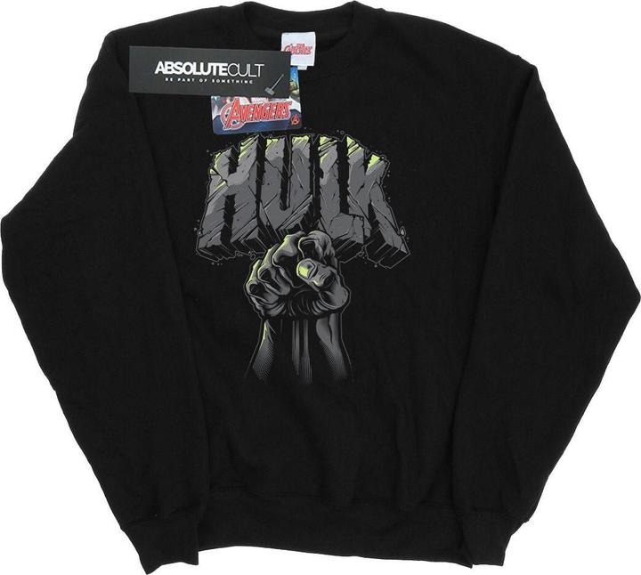 Image du produit - Sweat HULK PUNCH LOGO - Homme (L)