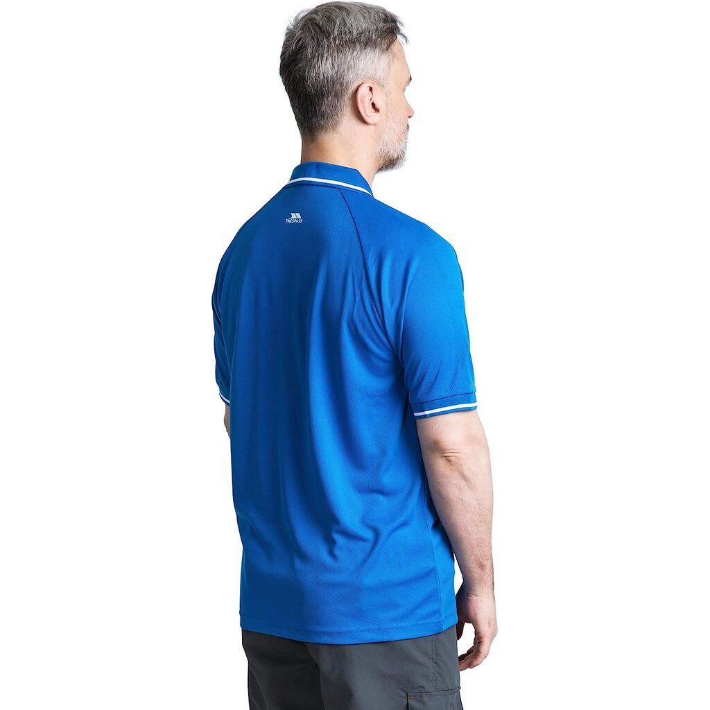 Thumbnail - Trespass, Herren, Shirt, BONINGTON - Herren Polo Shirt, Blau, (L)