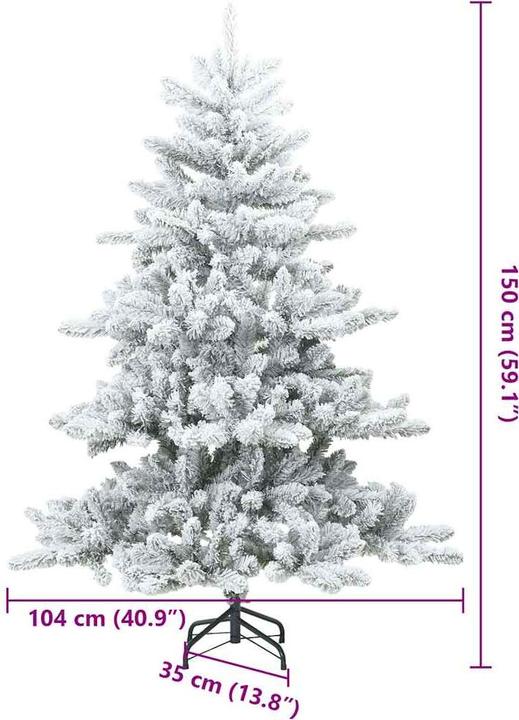 Produktbild vidaXL Weihnachtsbaum (150 cm)