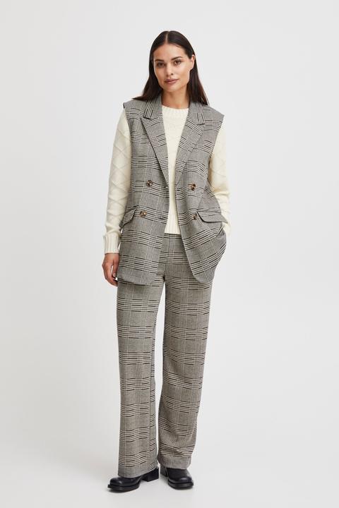 Actual product image B.young BYROWAN WIDE PANTS - 20813613 (L)