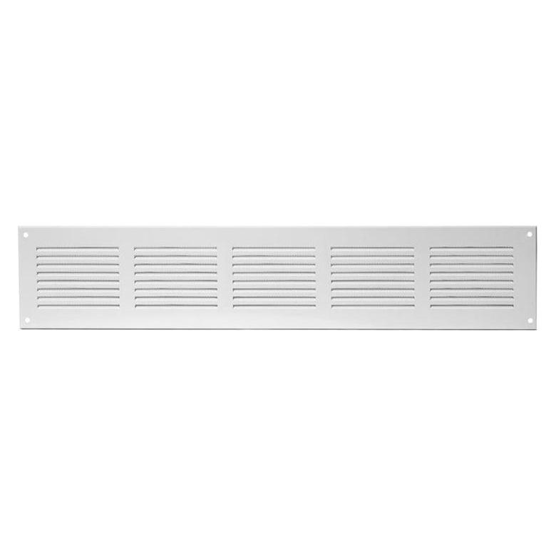 Europlast, Ventilatietechnologie, Rooster Metaal 500X100, Wit