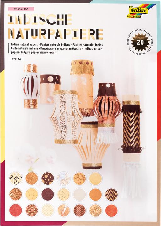 Produktbild Folia Motivblock India Rajasthan (170 g/m², 20x)