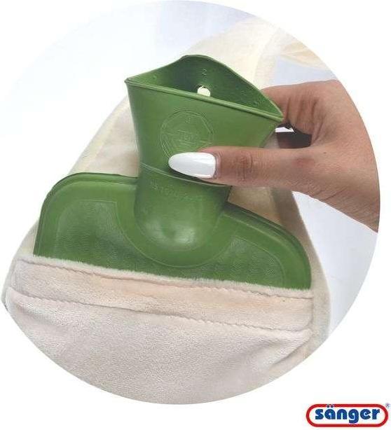 Actual product image Sänger SAENGER Waermeguertel 0.8l Onesize sheep (0.80 l, Bed flask with cover)