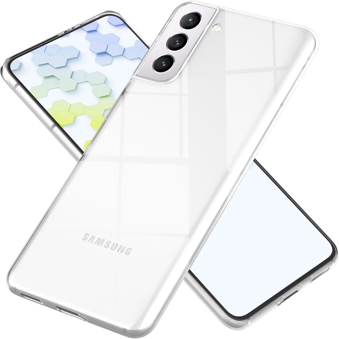Nalia Klare Transparente Silikon Hülle (Samsung Galaxy S22+), Smartphone Hülle, Transparent