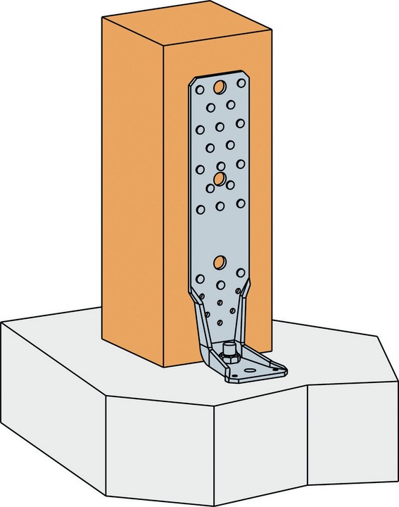 Actual product image Simpson Sst Angle connector KR (Angle connector, 1 pcs.)