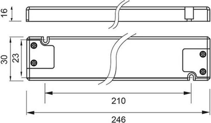 Produktbild Self Electronics SLT30-24VFG LED-Trafo Konstant