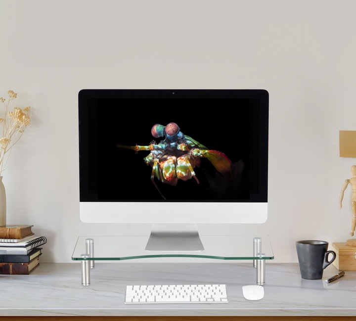 Actual product image Relaxdays Monitor Stand, TV Pedestal