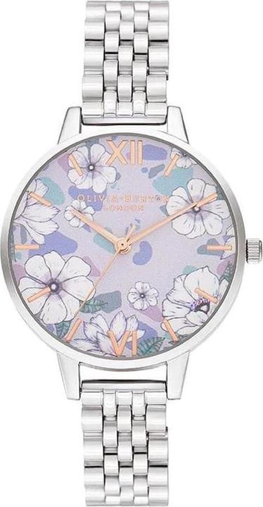 Actual product image Olivia Burton Ladies Watch Groovy Blooms OB16AN05 (Analogue wristwatch, 34 mm)