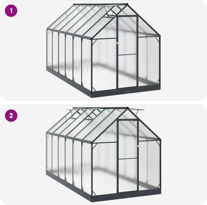 Produktbild vidaXL Garten Gewächshaus