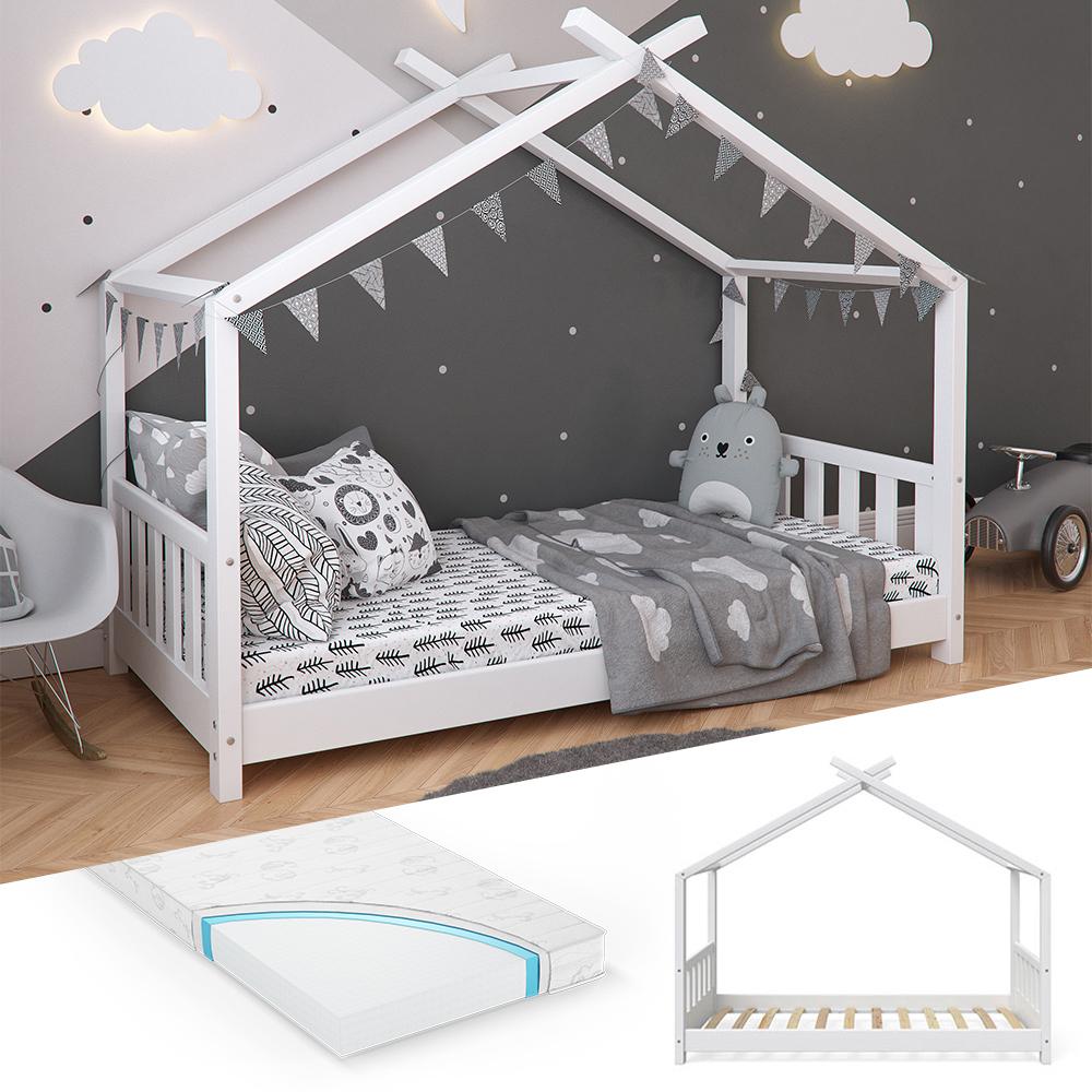 Thumbnail - VitaliSpa, Kinderbett, Hausbett Design (80 x 160 cm)