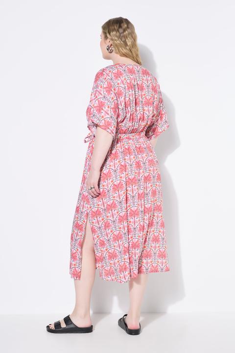 Produktbild Studio Untold Kaftankleid, A-Line, Midilänge, Bindegürtel (50, 52)