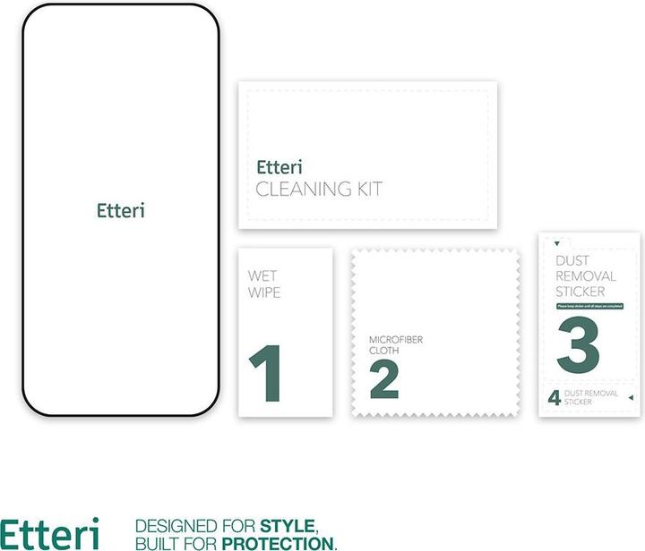 Actual product image Etteri tempered glass 9D for Samsung Galaxy S22 5G / S23 5G (Samsung Galaxy A23 5G, Samsung Galaxy S22 5G)